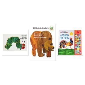 Eric Carle Children's Classics 3-Book Collection Bundle